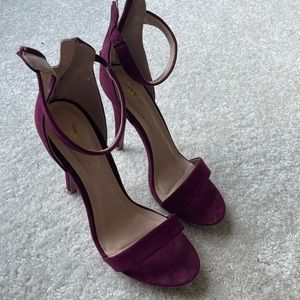 Maroon heels